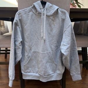 Alo Gray Pullover Hoodie Size Medium